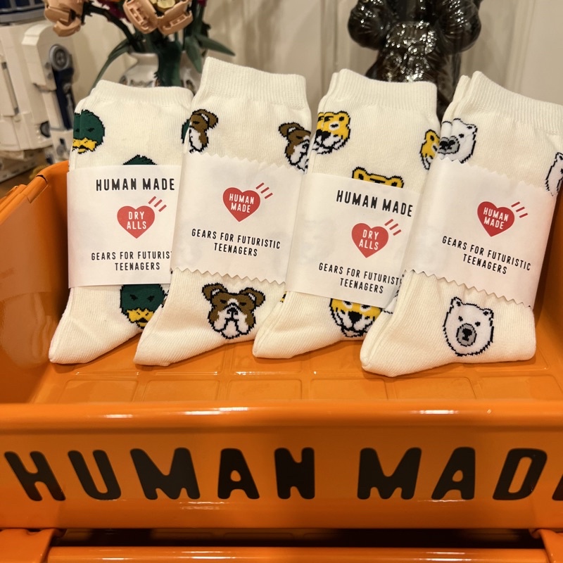 HUMAN MADE ヒューマンメイド ANIMAL PATTERN SOCKS HUMAN MADE - HUMAN MADE ANIMAL PATTERN SOCKS 靴下 ソックスの通販 by メリカリもやってます｜ ヒューマンメイドならラクマ