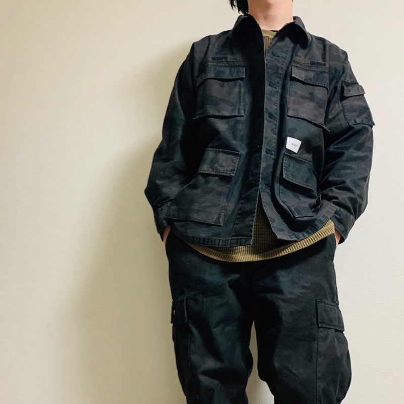 WTAPS x NEIGHBORHOOD JUNGLE LS SHIRT 黑S | 蝦皮購物
