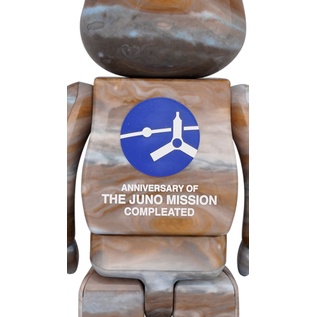 展場限定BE@RBRICK 庫柏力克熊JUPITER 木星觀測計畫400%+100
