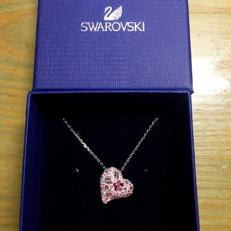 Swarovski alana hot sale heart pendant