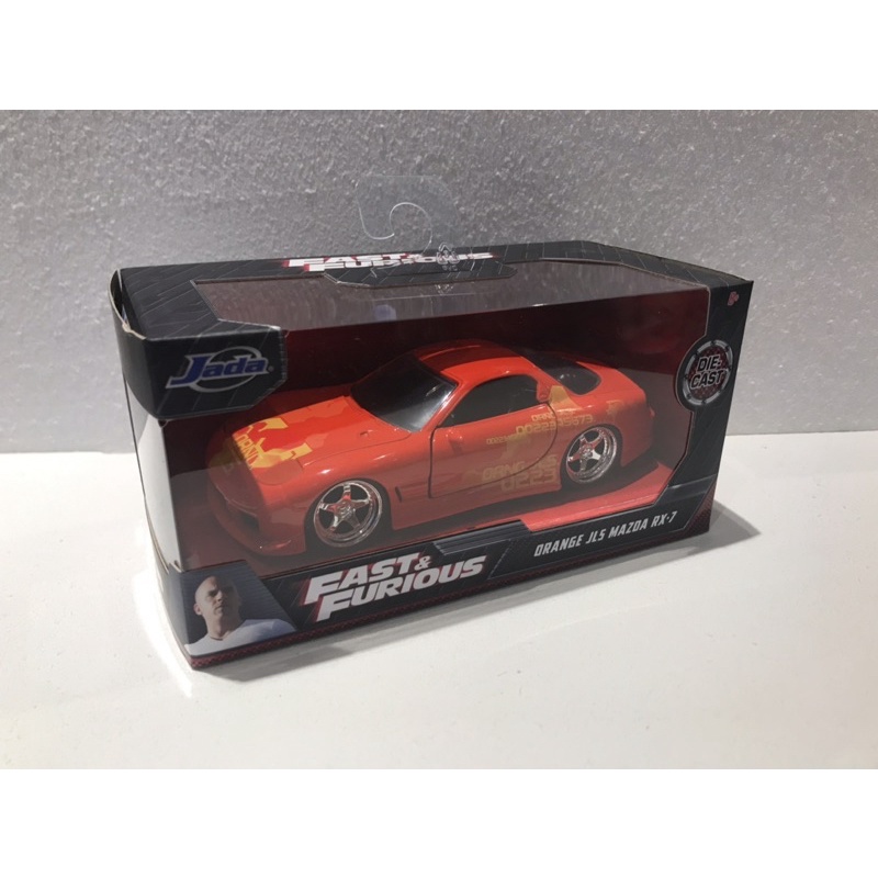 JADA Toys 合金車好萊塢Die Cast 1:32 玩命關頭速度與激情JLS MAZDA RX