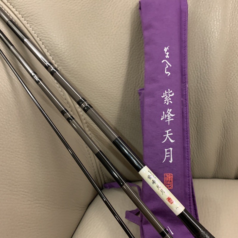 伽瑪卡茲Gamakatsu 紫峰天月8尺日本🇯🇵製並繼竿蝦竿鯽魚竿