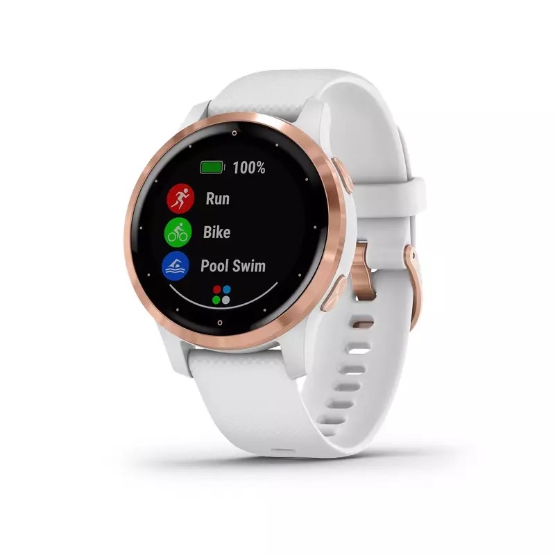 全新美版Garmin vivoactive 4s 白玫瑰金色| 蝦皮購物