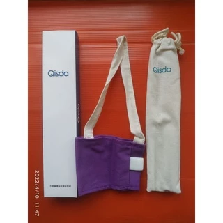 Qisda 304不鏽鋼環保吸管杯套組 環保吸管2入+專用毛刷+杯套
