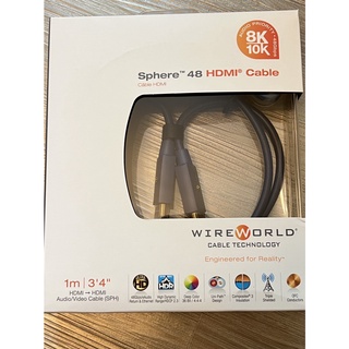 Wireworld Silver Sphere 48 真8K-HDR HDMI2.1 eARC | 蝦皮購物