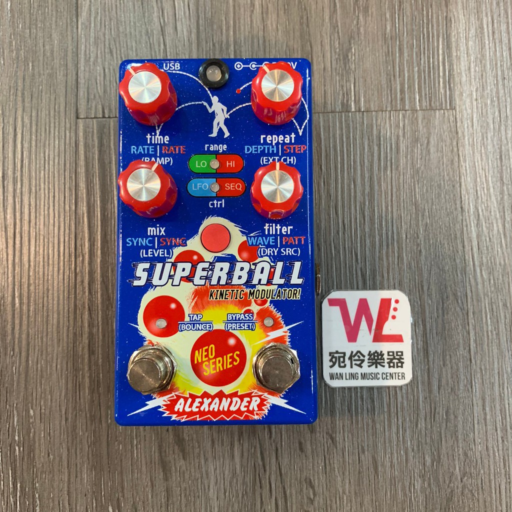 Alexander Superball 電吉他/ 電貝斯效果器公司貨【宛伶樂器