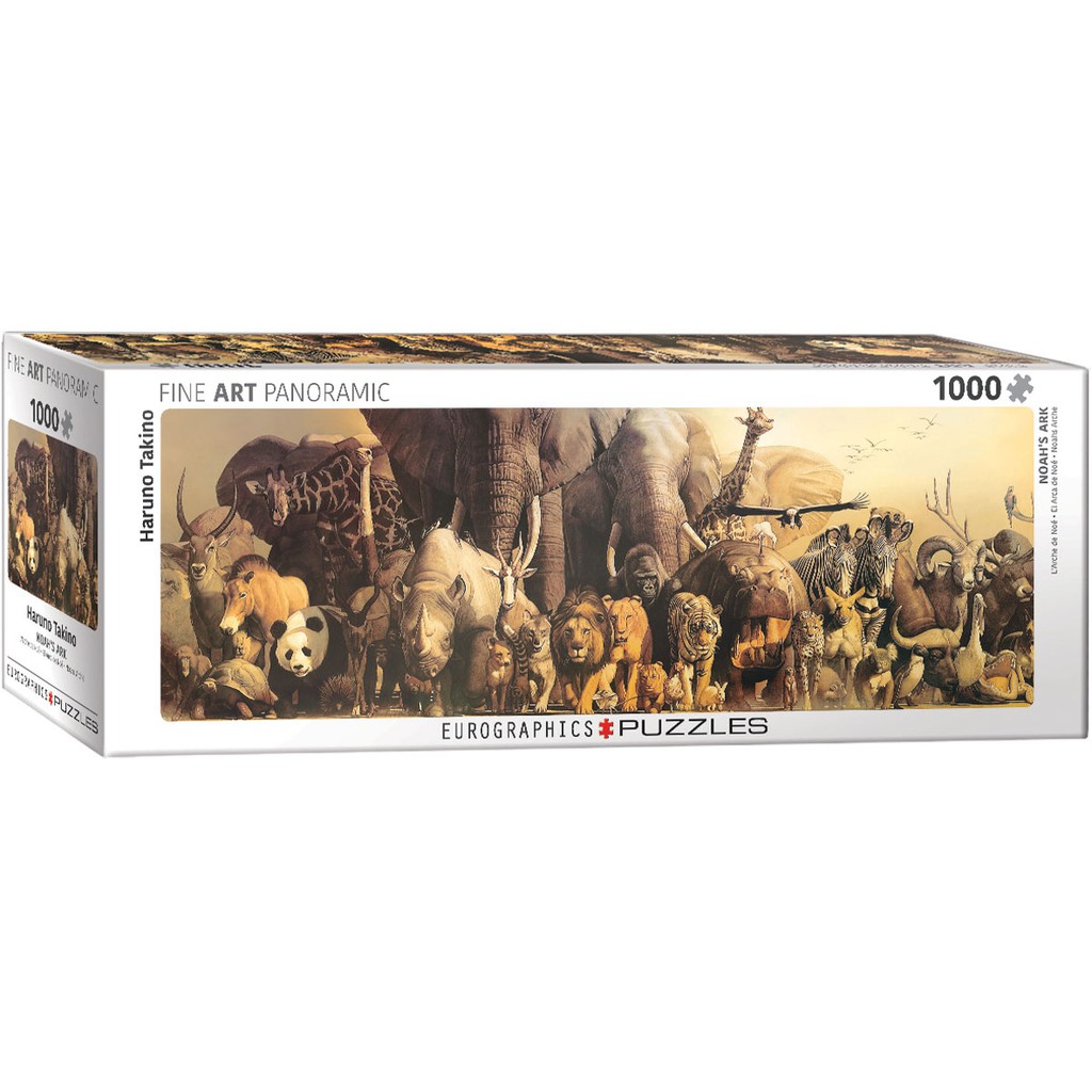 諾亞方舟（長幅） Eurographics · 1000 pcs — 嗚拉拉平價拼圖小舖