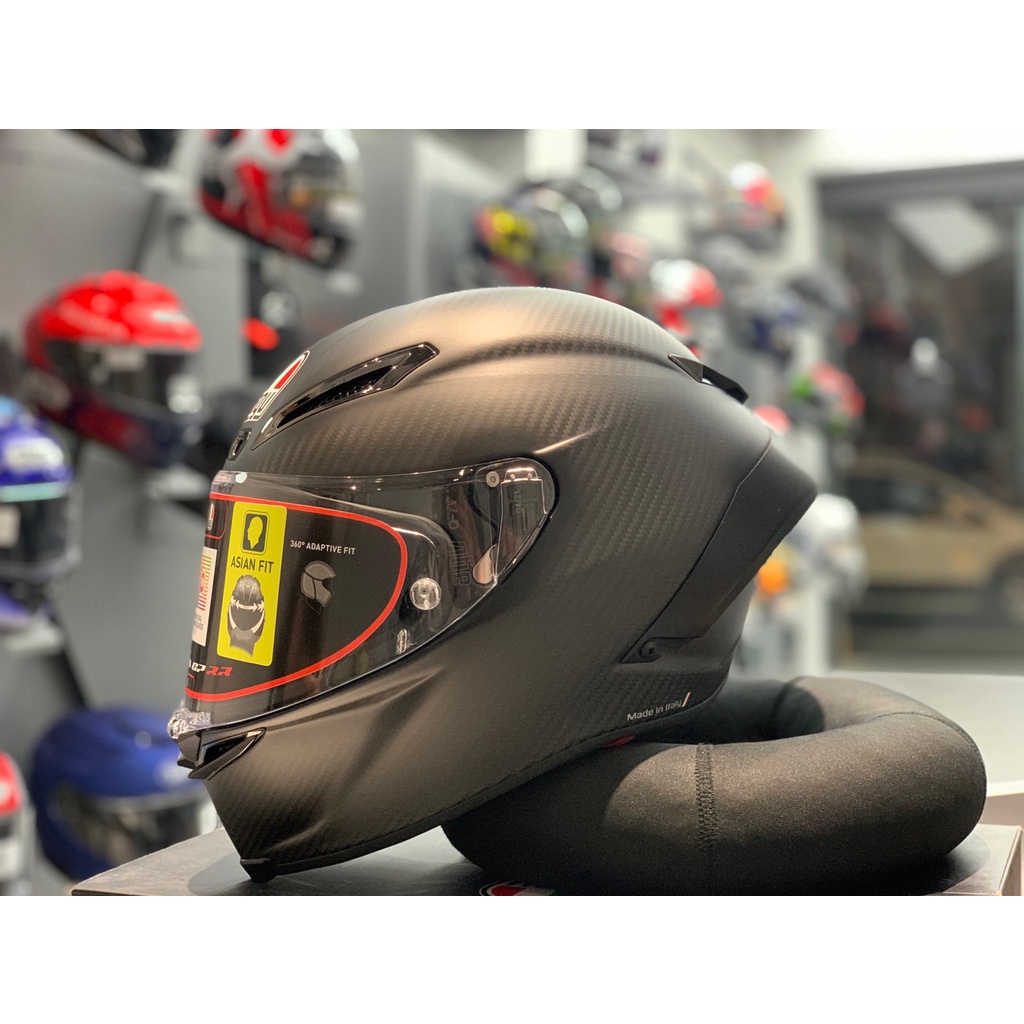 新兄弟帽店』實體店✨現貨✨AGV PISTA GP RR 素色消光碳纖維輕量賽道帽