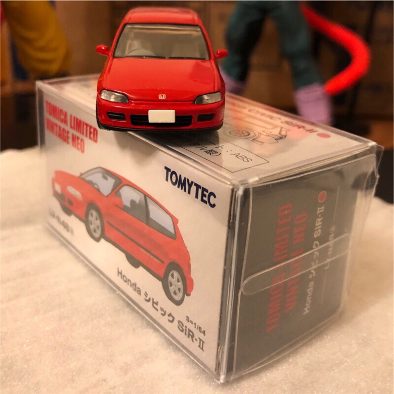 現貨🔥TOMYTEC TLV LV-N48a (紅）Honda CIVIC SIR-II EG6 附贈膠盒多美