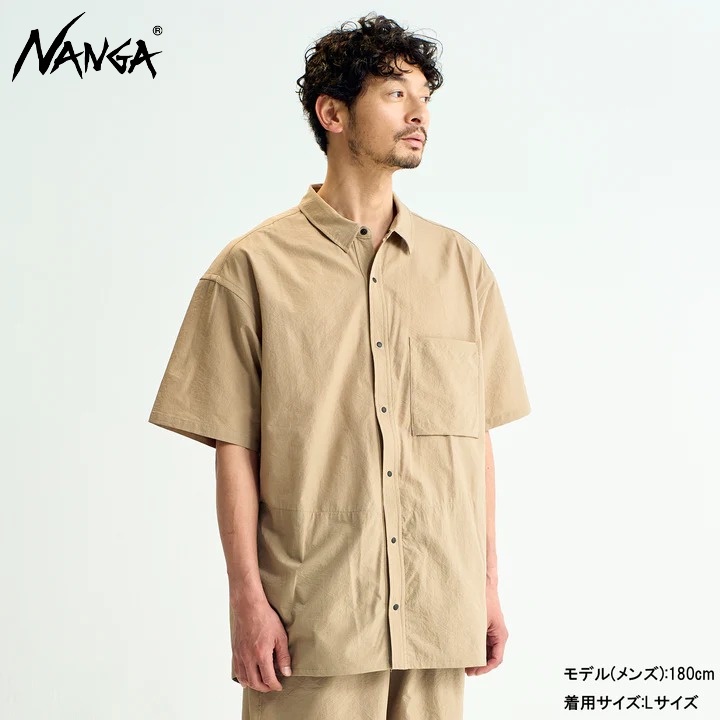 NANGA] AIR CLOTH COMFY S/S SHIRT/快乾襯衫(下單前請先聊聊詢問庫存) | 蝦皮購物