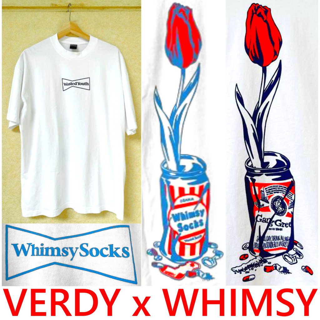 WHIMSY X WASTED YOUTH FLOWER TEE Mサイズ