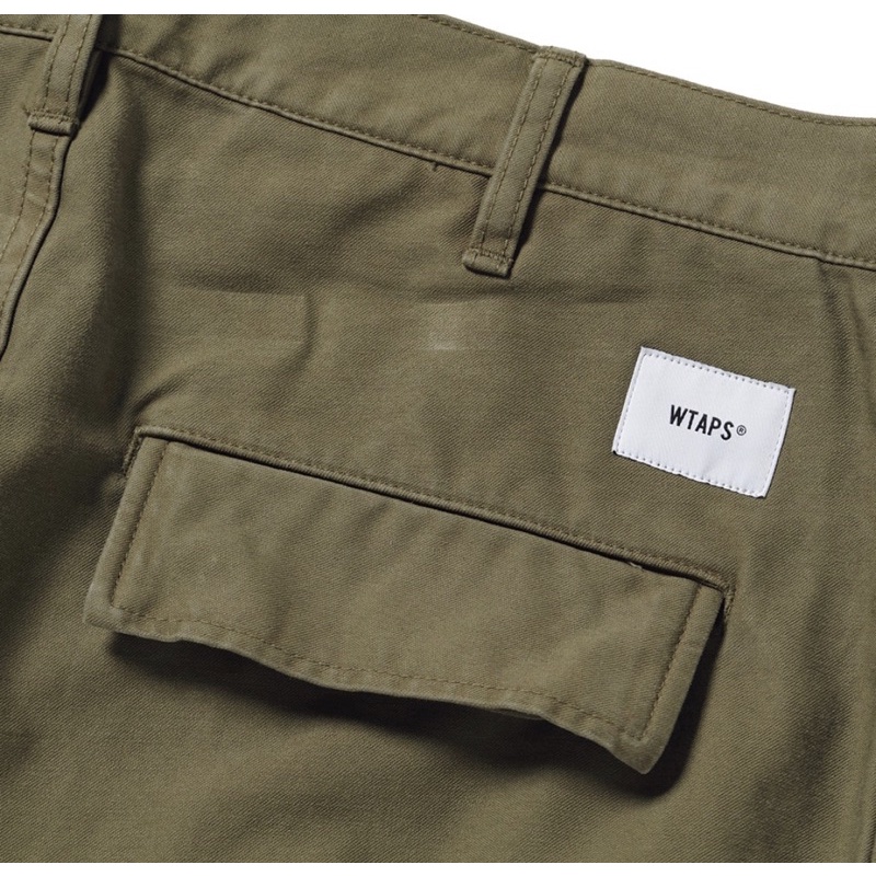WTAPS 20SS JUNGLE STOCK 01 TROUSERS COTTON SATIN 工作褲 WTAPS 20SS JUNGLE STOCK 01 TROUSERS COTTON SATIN 工作褲