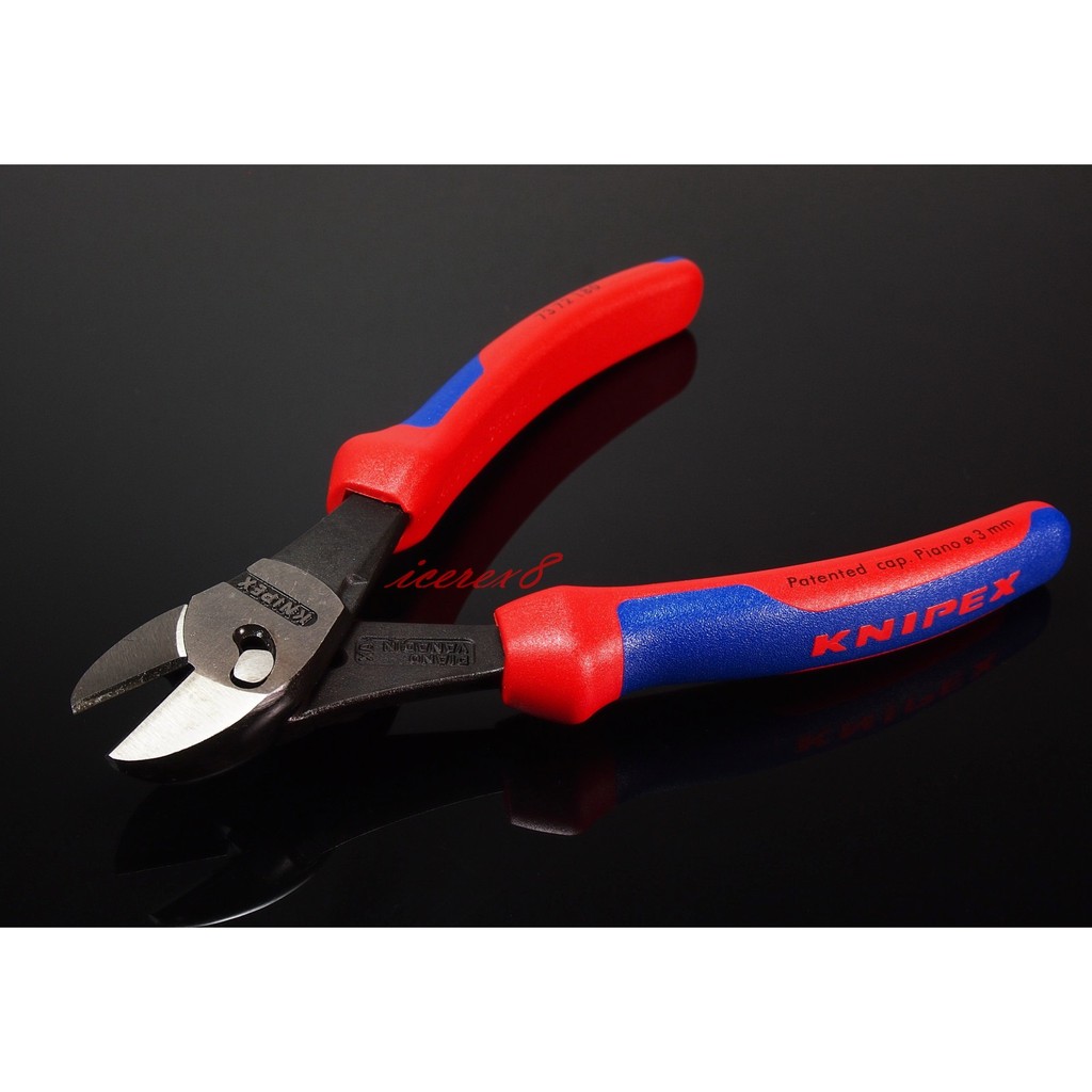 美德工具】特價Knipex 73 72 180 TwinForce雙鉸接斜口鉗| 蝦皮購物