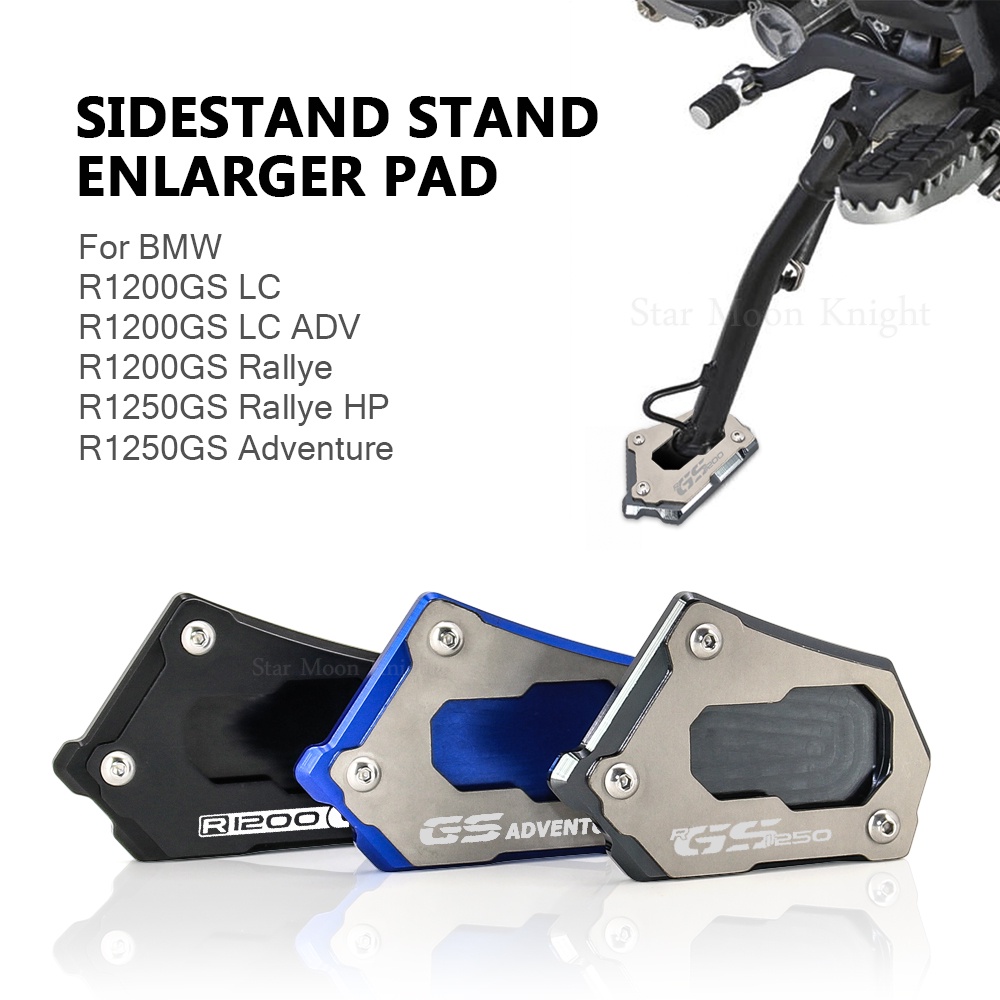 Extension cavalletto laterale Per B&MW R1250GS Adventure R 1200 GS LC R1200GS Adv CNC Cavalletto Cavalletto Laterale Vergroter Plaat Extension Pad