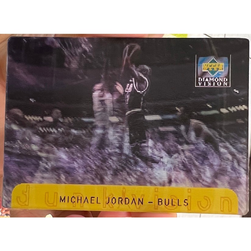 NBA 球員卡Michael Jordan 1997-98 UD Diamond Vision Dunk | 蝦皮購物
