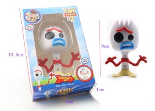 Toy story 4 玩具總動員 叉子 叉奇 Forky 盒裝 公仔 非 funko 多美 迪士尼 巴斯光年 胡迪 | 蝦皮購物