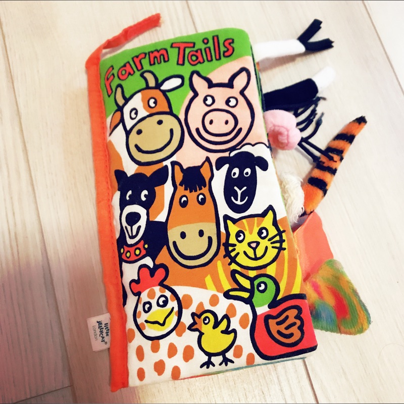 二手_JELLYCAT 布書 Farm Tails 農場動物 （尾巴篇） | 蝦皮購物