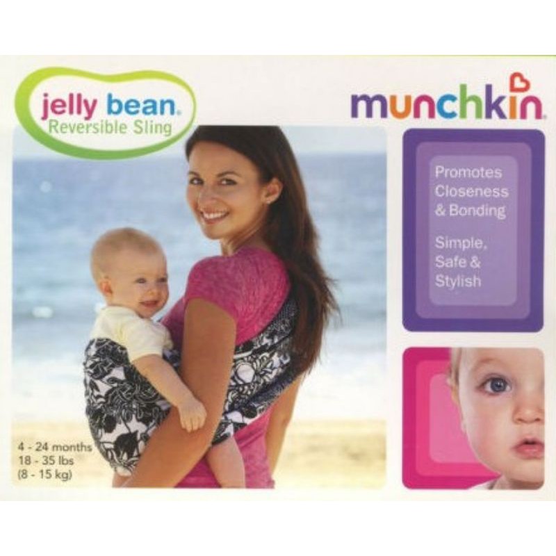 Munchkin Jelly Bean Reversible Baby Sling