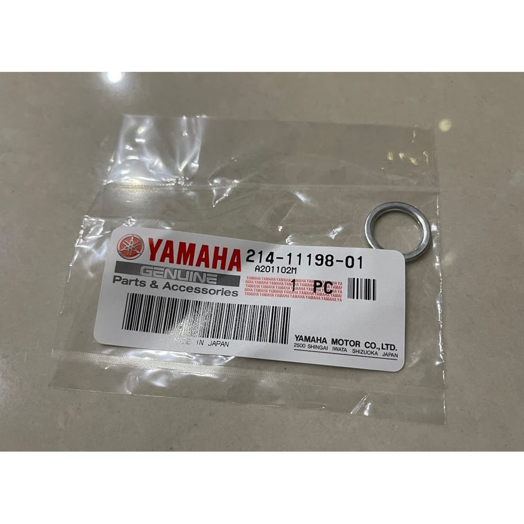 GENUINE YAMAHA OIL SUMP WASHER 2141119801 214-11198-01
