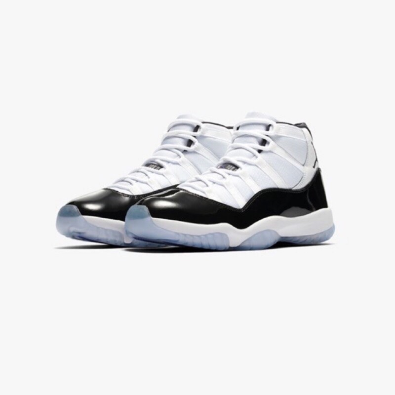 實體店面NIKE Air Jordan 11 Concord 黑白水晶藍底| 蝦皮購物