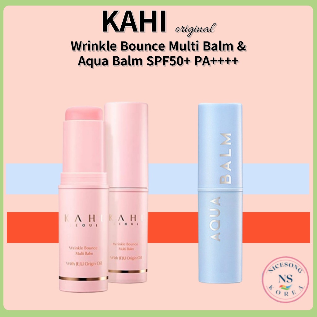 [KAHI] Kahi 皺紋彈跳多香脂 (9g) / UV Aqua Balm (9g) K-Beauty From K | 蝦皮購物