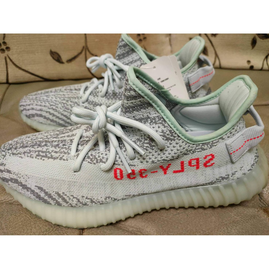 台灣公司貨Adidas Yeezy Boost 350 V2 Blue Tint B37571 冰藍椰子US9.5