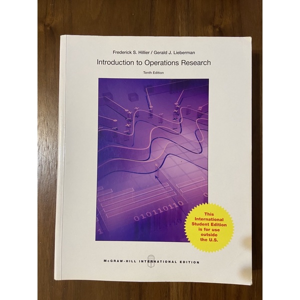 Introduction to Operations Research 10版 電子檔 | 蝦皮購物