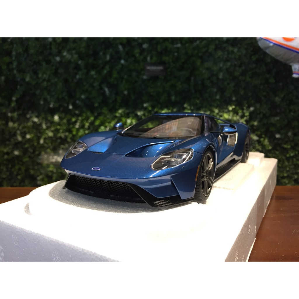 Modélisme Autoart 1:18 - Ford GT 2017 Bleu - Réf. AA72942 - Modèle Réduit NEUF