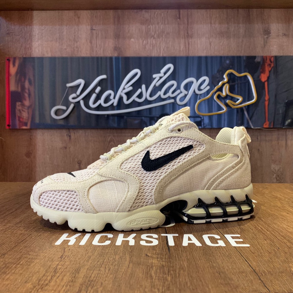 Stussy斯圖西x Nike Air Zoom Spiridon CG 2 斯皮裏東牢籠2代系列男女