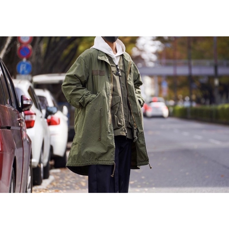 REMI RELIEF × BEAMS PLUS 別注M65 Parka Olive 外套日本製 REMI RELIEF × BEAMS PLUS 別注M65 Parka Olive 外套日本製