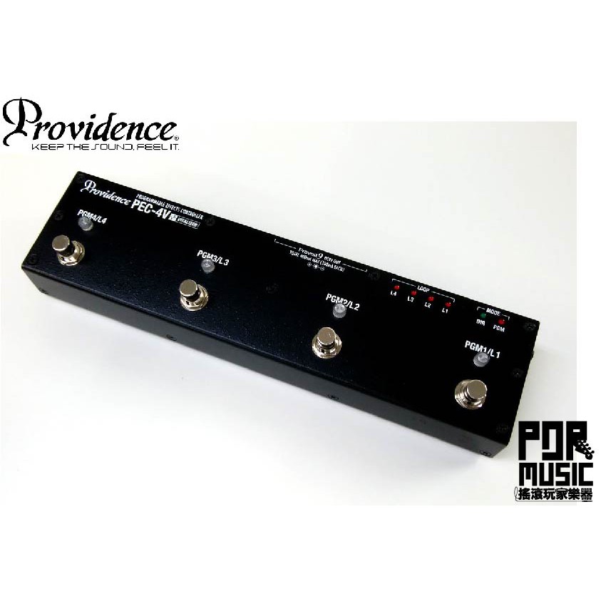 搖滾玩家樂器】全新免運公司貨Providence PEC-4V 效果器控制器| 蝦皮購物