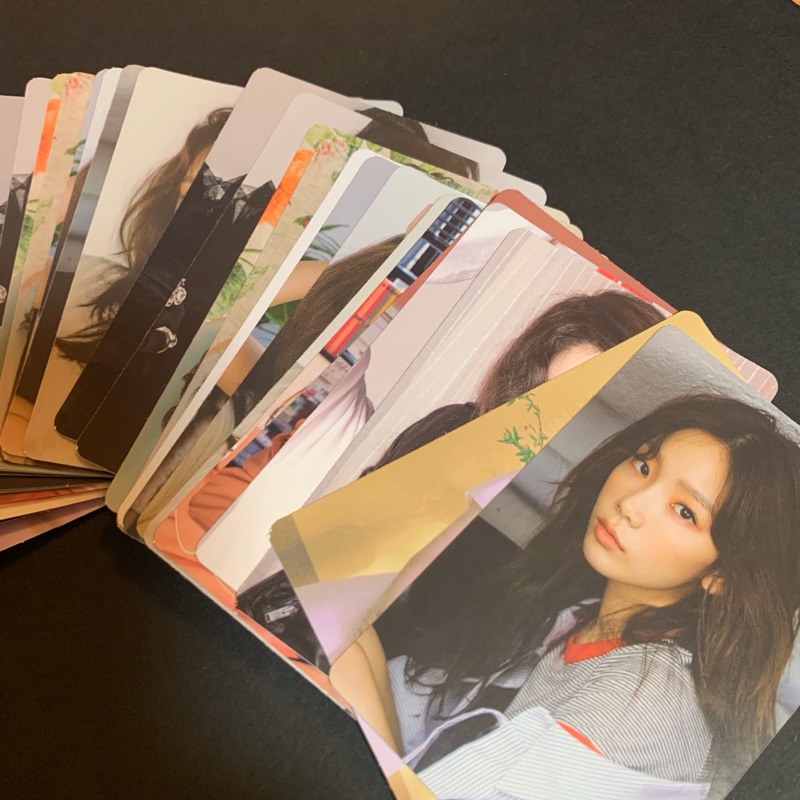 太妍 Taeyeon 官方周邊 絕版 卡貼 Fine 無損 少女時代 泰妍 | 蝦皮購物