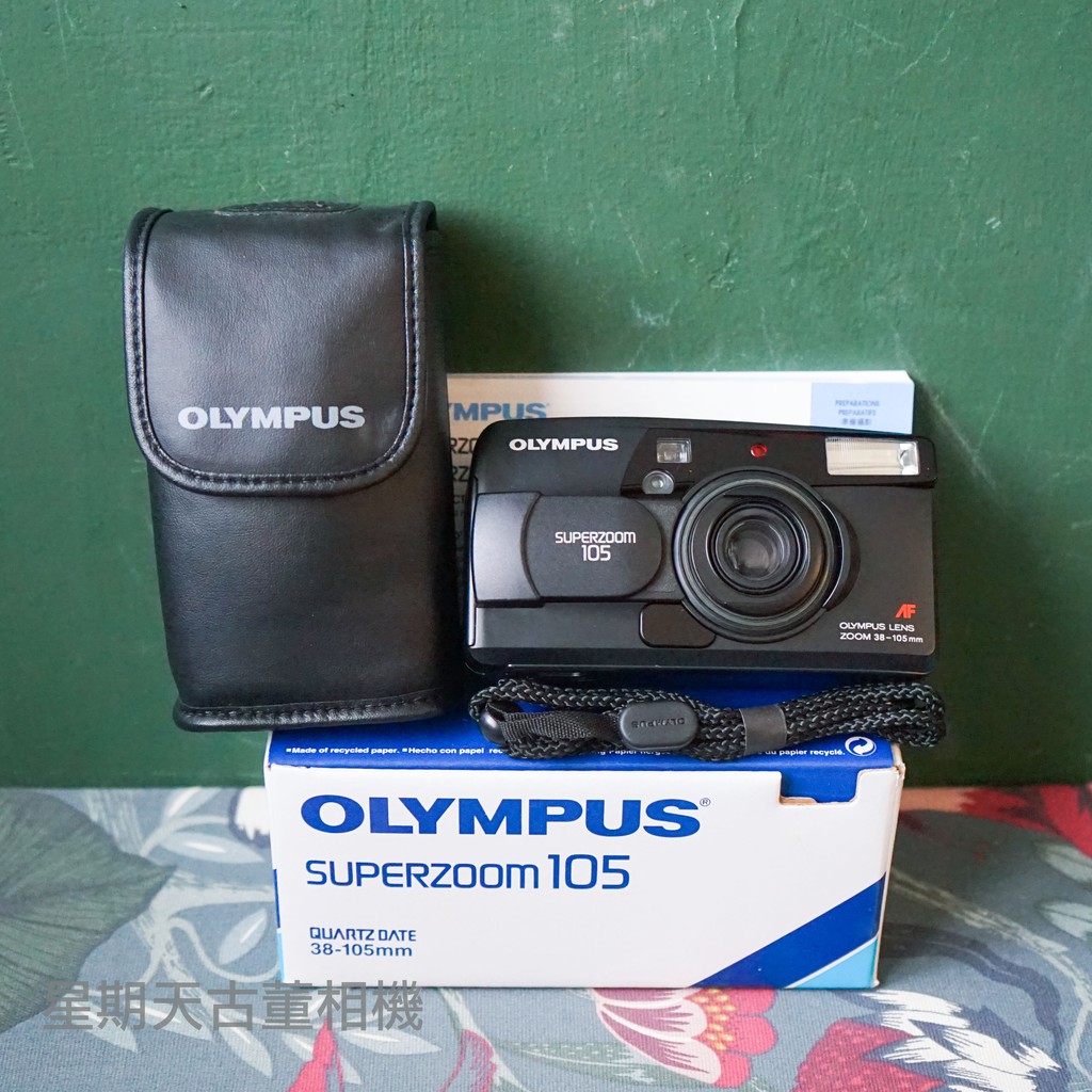 信頼】 【極美品✨完動品】OLYMPUS SUPER ZOOM105G フィルムカメラ