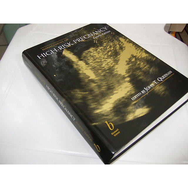 二手非新書 High-Risk Pregnancy 4/e Queenan 0632043326 | 蝦皮購物