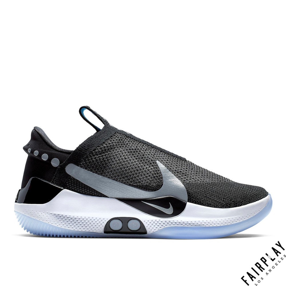 Nike Adapt BB 黑男鞋低筒運動鞋休閒鞋高科技自動綁鞋帶AO2582-001