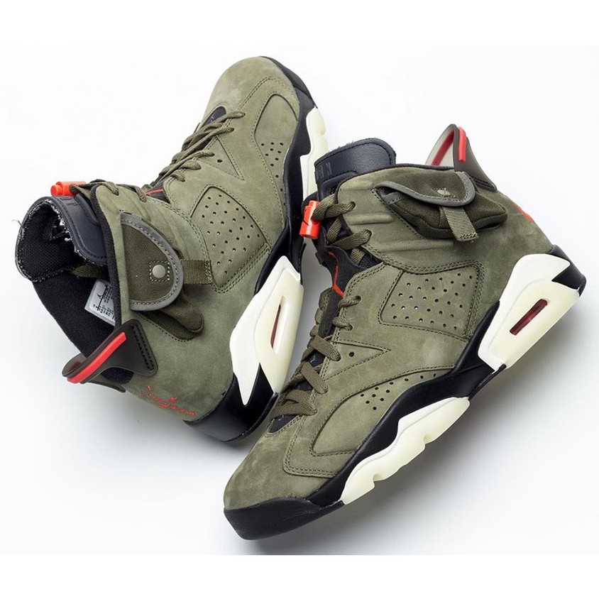 Focus Store】 Travis Scott x Air Jordan 6 橄欖綠TS CN1084-200