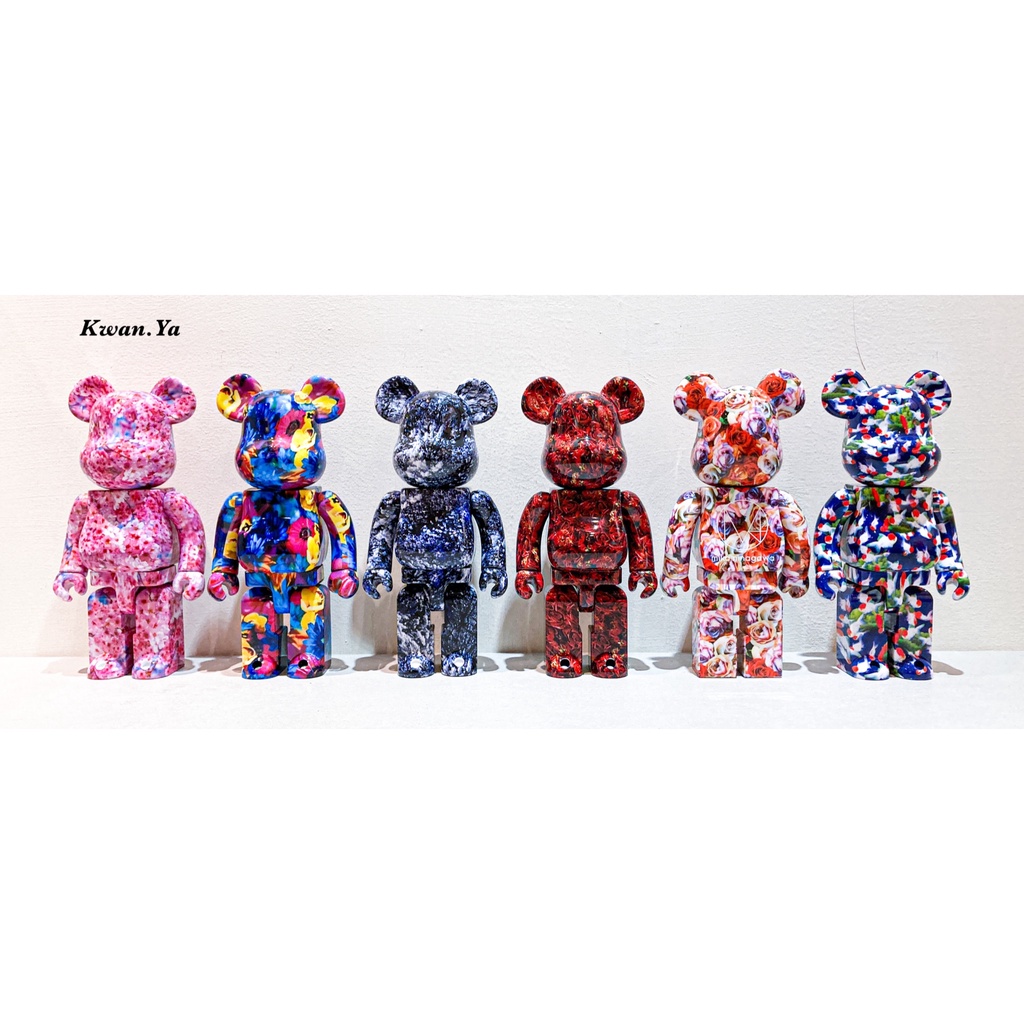 BE@RBRICK mika ninagawa 蜷川實花400% 100% bearbrick kaws