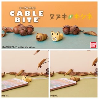 [現貨]日本CABLE BITE狸貓與狐狸充電線咬咬/CABLE BITE狐狸狸貓