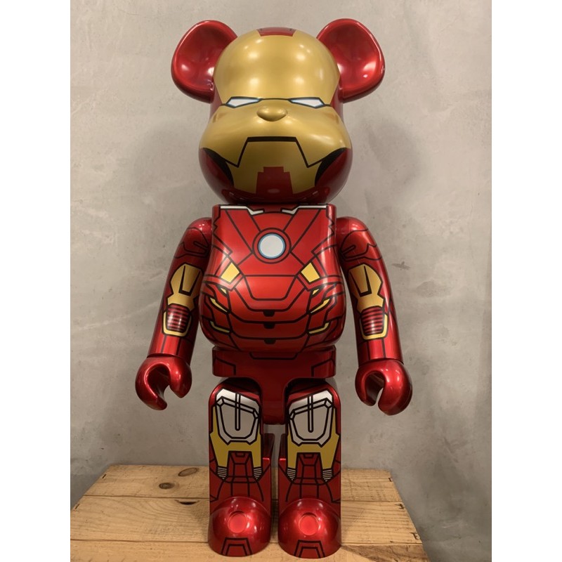 BE@RBRICK x IRON MAN MARK VII 馬克7 一代1000% | 蝦皮購物