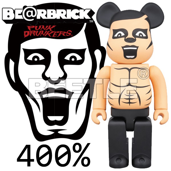 MEDICOM TOY - PUNK DRUNKERS ベアブリック 400% MEDICOM TOY - BE@RBRICK あいつ 400％