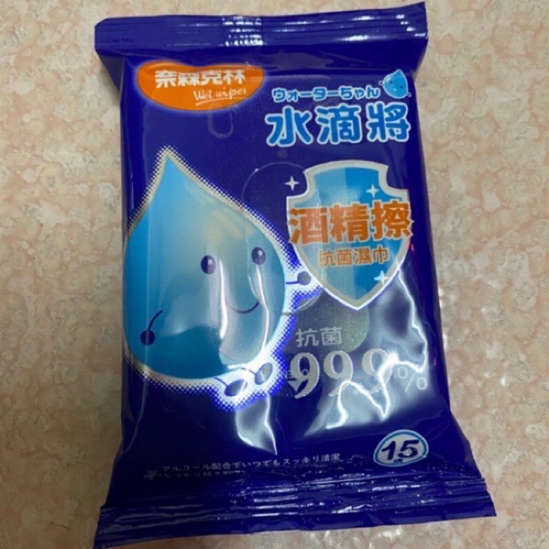 奈森克林酒精擦水滴將濕紙巾抗菌濕巾 蝦皮購物 6409