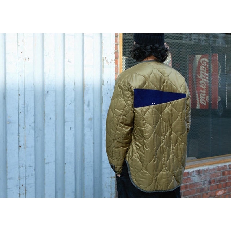 メンズDESCENDANT REMNANTS QUILTING JACKET