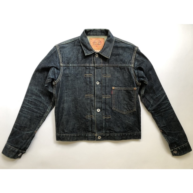 日本製EVISU早期EVIS時期No2 1213 1st Denim Jacket復刻S506XX一代丹寧