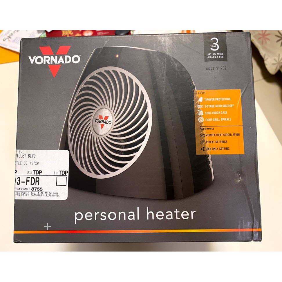 Vornado 小暖扇 VH202 Personal Space Heater 蝦皮購物