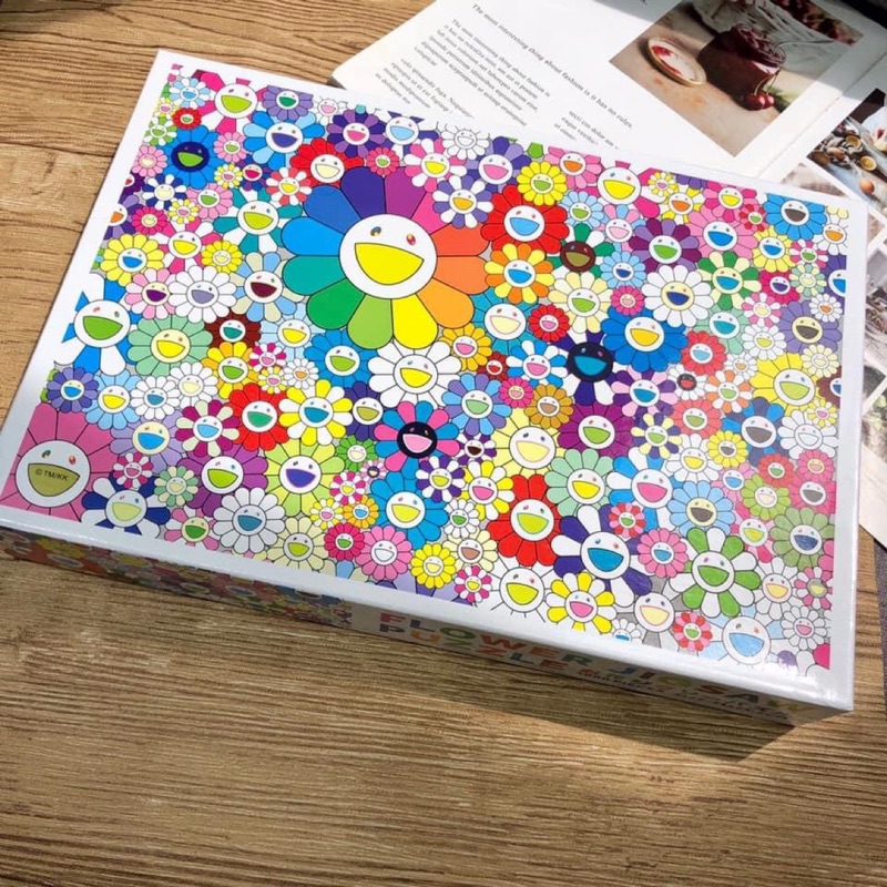 TAKASHI MURAKAMI 村上隆 COMPLEXCON拼圖FLOWER PUZZLE