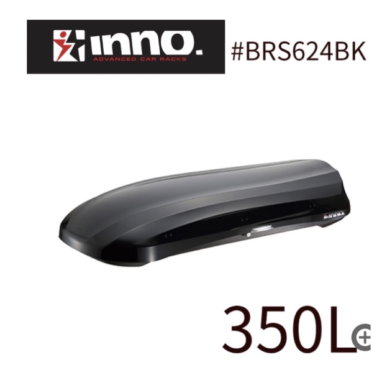 BRS624BK 日本製INNO Wedge 624 車頂箱～東露西露大里店| 蝦皮購物