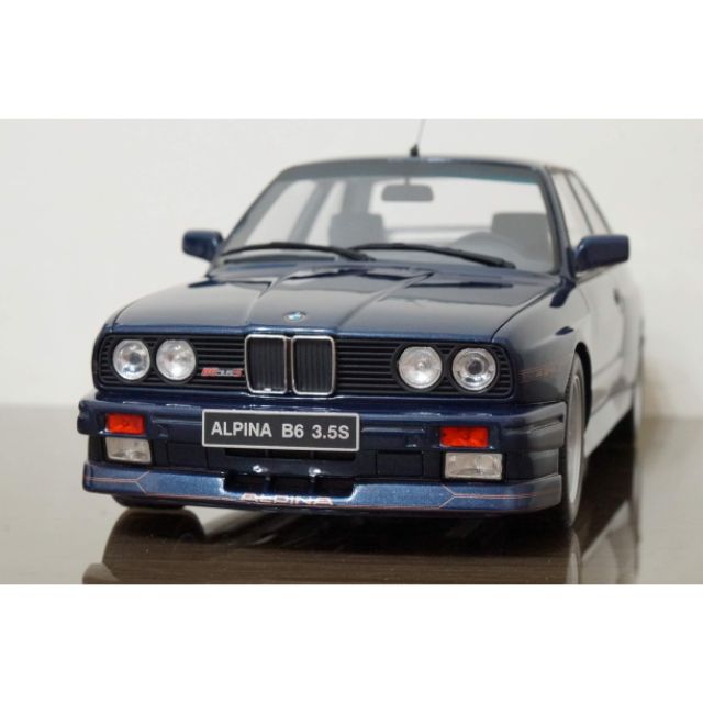 BMW ALPINA B6 3.5 Bleue – Miniature 1/18 – KK SCALE MODELS – édition 1988