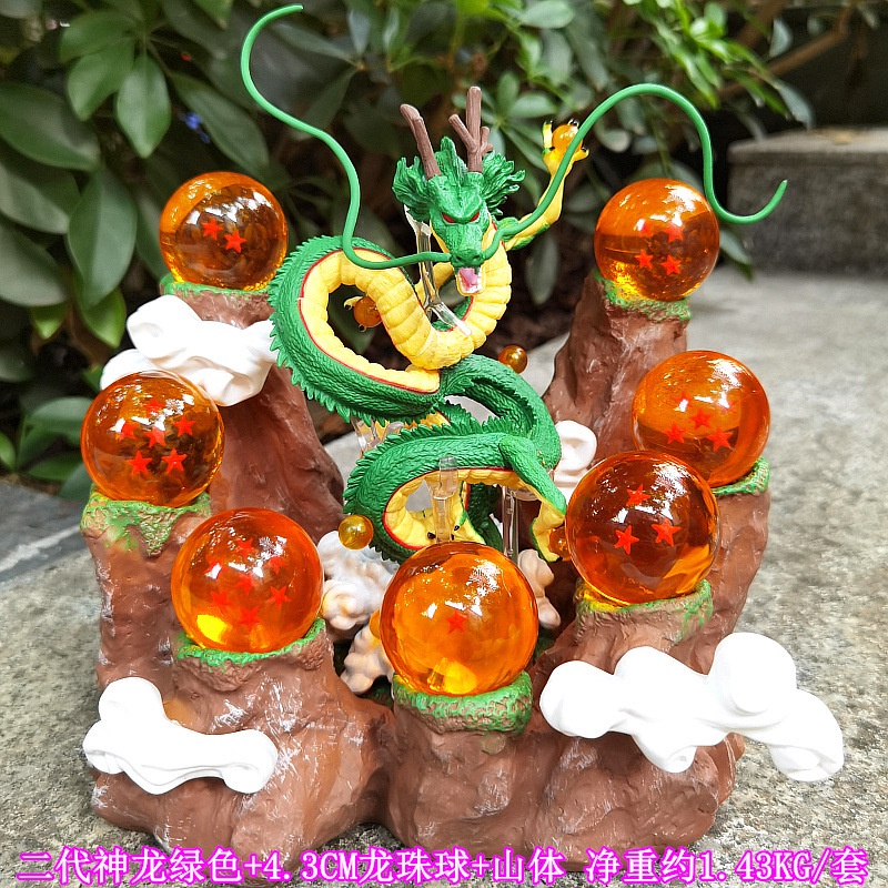 七龍珠 DRAGON BALL 劇場版 WCF MEGA神龍手辦 假山體背景底座 龍珠支架 （神龍+龍珠+山體 套組） | 蝦皮購物