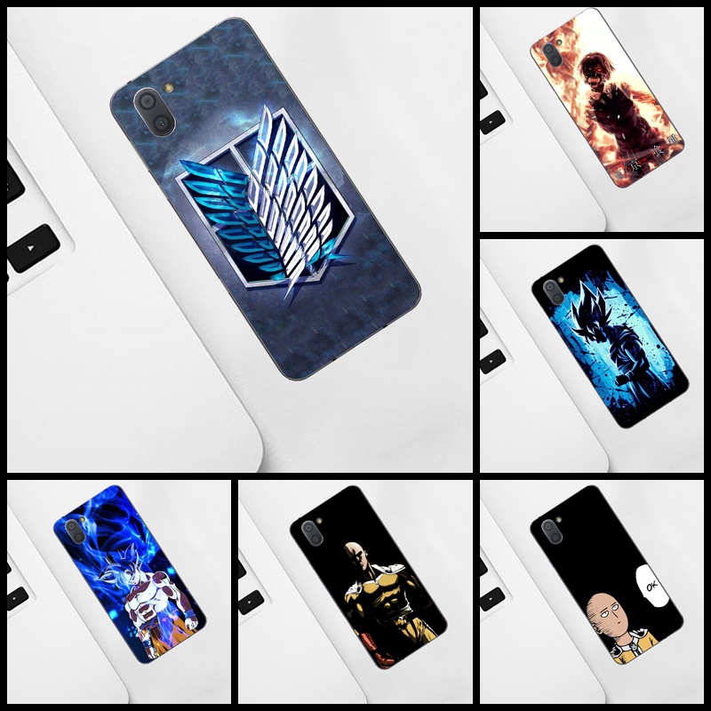 夏普 Aquos R2 R3 sh-03k shv42 龍珠一拳超人東京食屍鬼連體外殼卡通熊矽膠套保護套 | 蝦皮購物