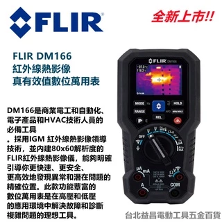 台北益昌 FLIR DM166 紅外線 熱顯像儀 測溫槍 熱像儀 熱顯儀 熱顯像 點溫槍 測漏